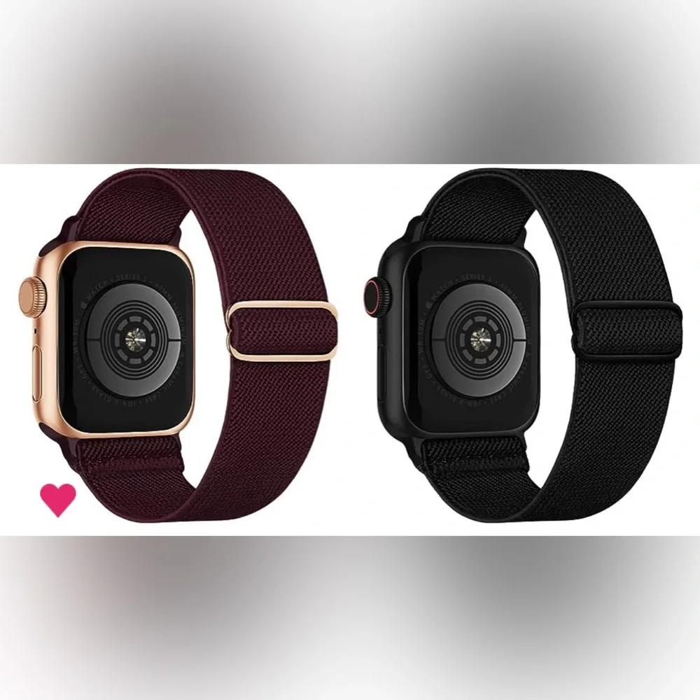 Stretchy Nylon Solo Apple Watch Loop Band